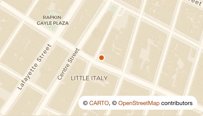 Map of 1 happy hour bar in Little Italy
