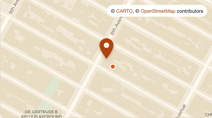 Map: Bar Bonobo at 184 8th Ave, Chelsea
