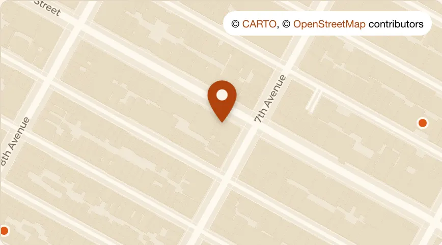 Map: Jake's Saloon at 206 W 23rd St, Chelsea