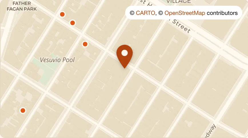 Map: Manuela at 130 Prince Street, SoHo
