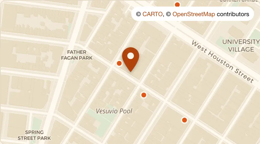 Map: Pinch Chinese at 177 Prince St, SoHo