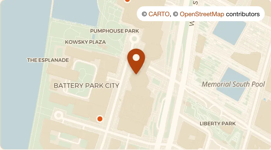 Map: Sixpoint Brewery at Brookfield Place at 200 Liberty St Ste 106-A, Battery Park City