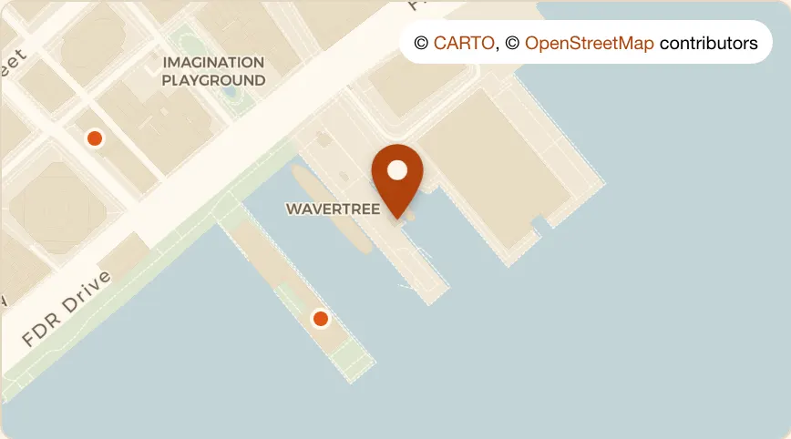Map: The Fulton at 89 South St, Financial District