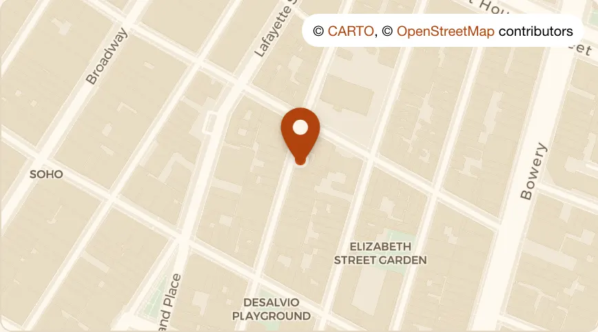 Map: The Grey Dog - Nolita at 244 Mulberry Street, Nolita