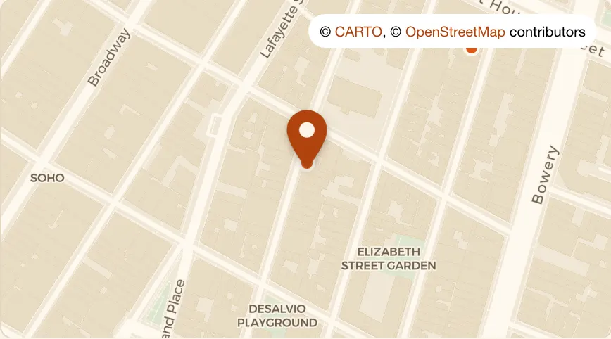 Map: The Grey Dog - Nolita at 244 Mulberry Street, Nolita