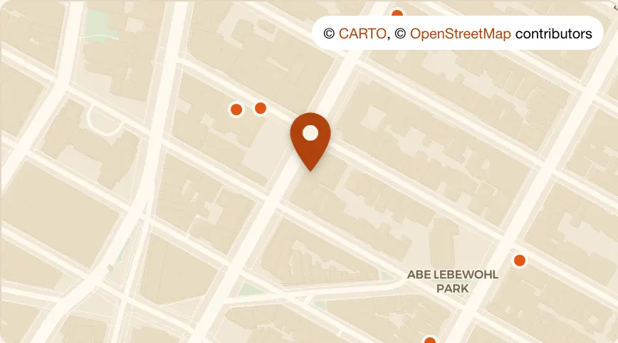 Map: The Smith East Village at 55 Third Avenue, East Village
