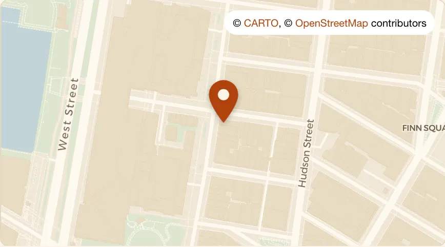 Map: Zona Tribeca at 323 Greenwich Street, Tribeca